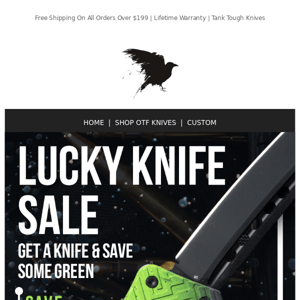 ☘️ St. Patrick's Day Shenanigans - Grab Your 🔪 Deal Inside!