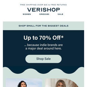 SALE: Up to 70% Off