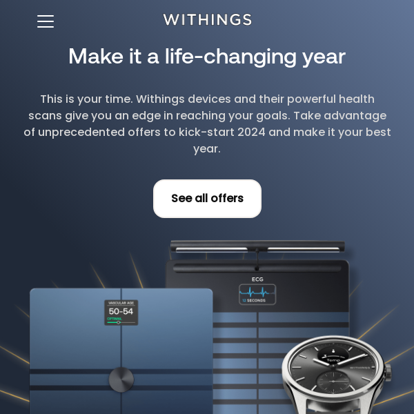 Withings Body Scan WBS08 ab 399,00 € (Januar 2024 Preise)