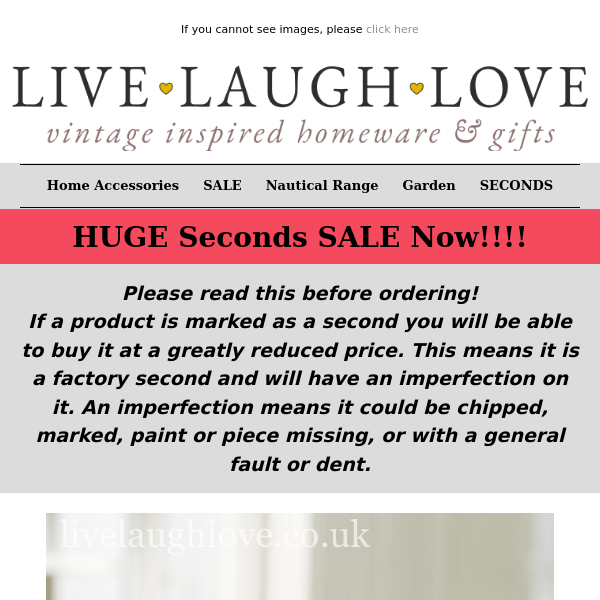 More Items Added "HUGE Seconds Sale" Massive SAVINGS & Bargains!!  💰 💃