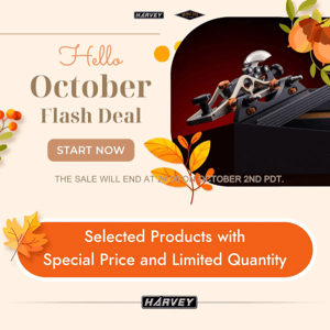 Hello October Flash Deal! Start Now!