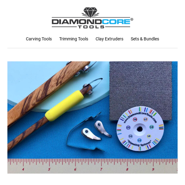 New Pottery Sculpting Tools from DiamondCore Tools