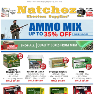 Ammo Mix Savings!