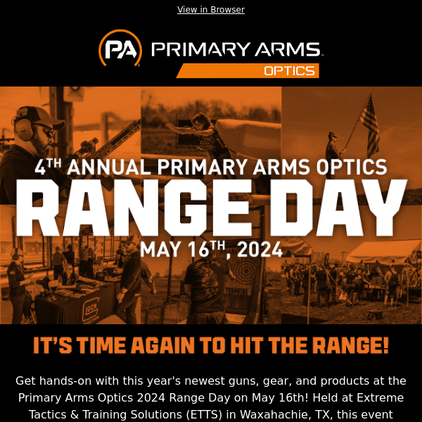 PA Optics Invitation Only Range Day 2024