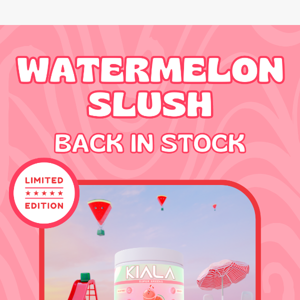 Watermelon Slush Greens - Selling Out Fast 😱