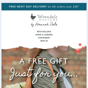 Share the love with a FREE GIFT from us this Valentine's Day ❤️
