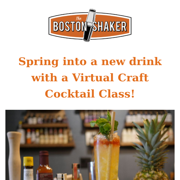 Spring into refreshing cocktails & mocktails!