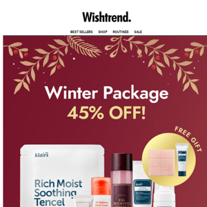 Winter Moisturizing Package 45% OFF! ❄