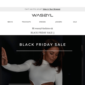Hi Wassyl Fashion UK Black Friday Sale  🖤