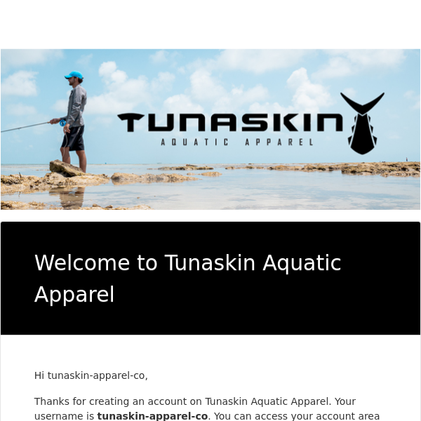 Tunaskin Aquatic Apparel