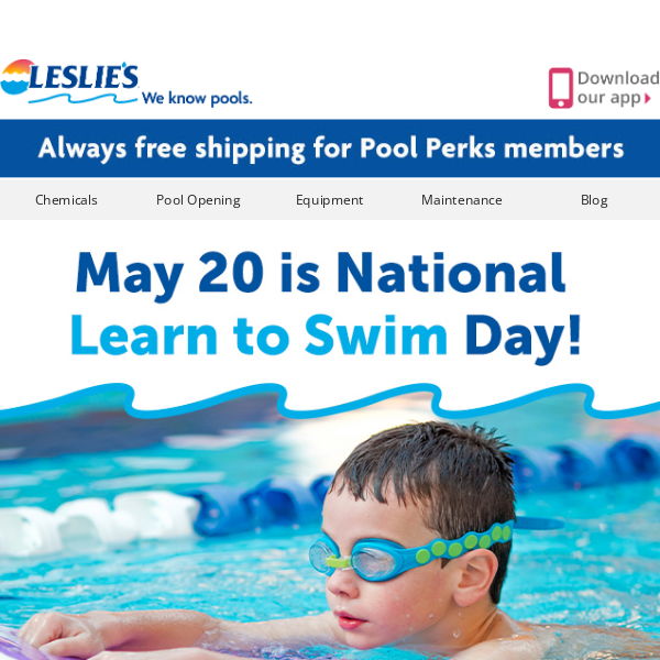 💧 May 20th is National Learn to Swim Day! (Read Now)