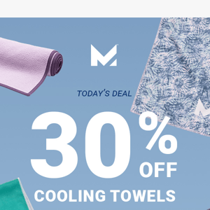 FLASH SALE Day 3: 30% OFF COOLING TOWELS🆒