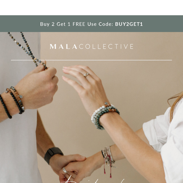 Design your bracelet stack - get one FREE!