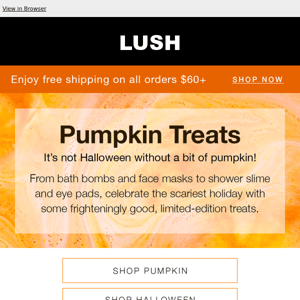 Nourish skin with pumpkin