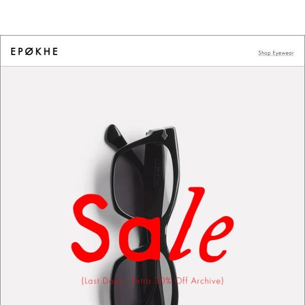 Extra 30% Off Archive Sale Goods - Code ARCHIVE30