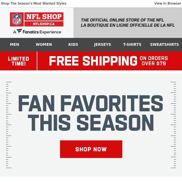 Scout Out Fan Favorites & Get Free Shipping