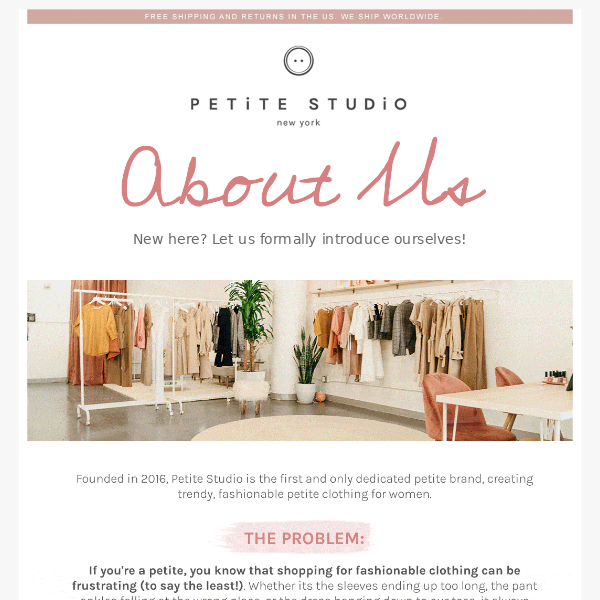 Ever wonder how Petite Studio started? - Petite Studio
