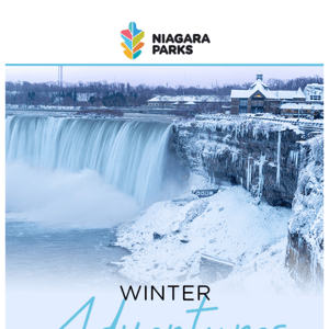 Winter adventures await at Niagara Parks! ❄️