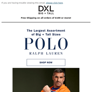 New Polo Ralph Lauren Is In.