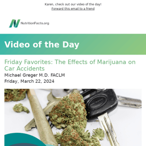 Friday Favorites: The Effects of Marijuana on Car Accidents