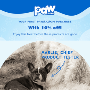 Special offer on pet-approved goodies ✅ almost gone!