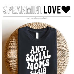 anti social moms club 🖤