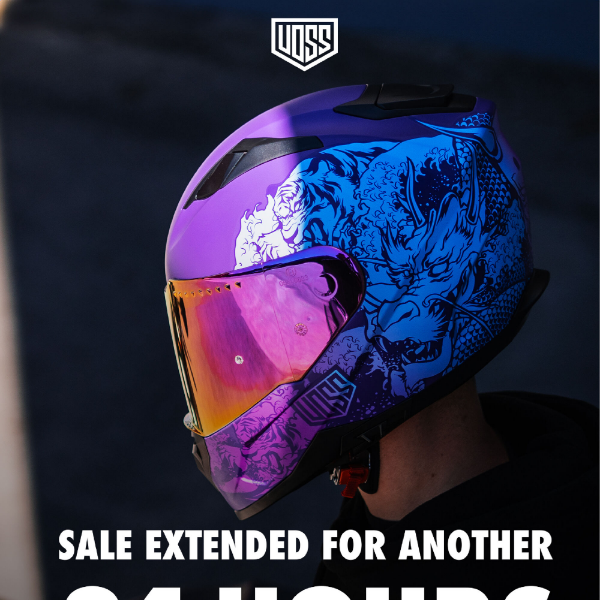 Last 24hrs: Sale Extended!