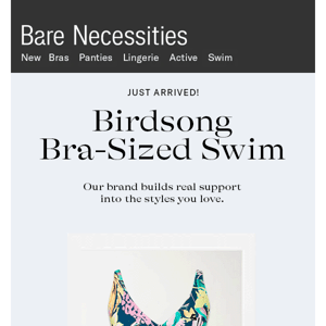Swim In Style: Birdsong BOGO 50% Swimwear | Ends Tomorrow