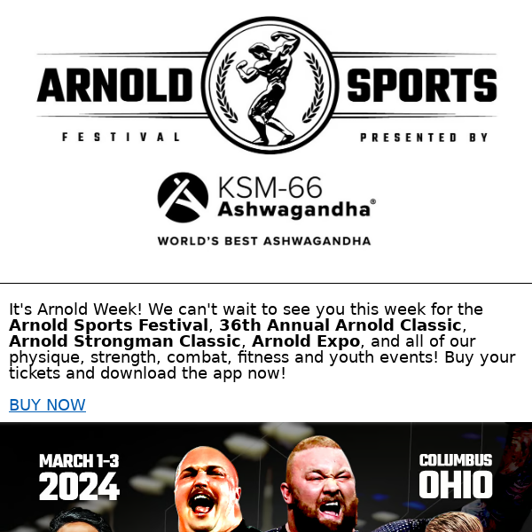 Arnold Sports Festival presented by KSM-66