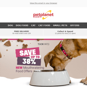 NEW Special Offers - Up To 38% Off Pet Food