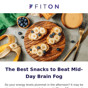 🥑 The best snacks for brain fog