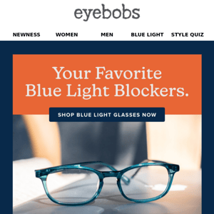 The most-sold blue light glasses this year.