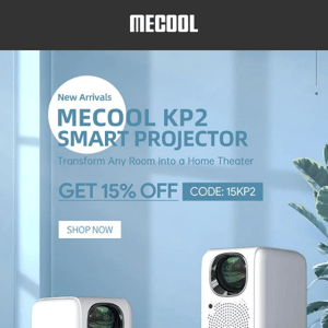 MECOOL KP2 Netflix Certified Projector