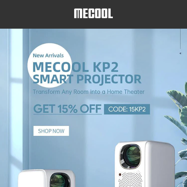 Ready to enjoy big screen fun? Get MECOOL KP2 now!