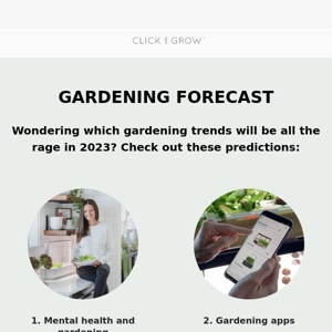 Gardening trends for 2023
