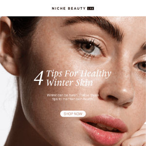 Dry (Skin) January? ❄️Follow These 4 Winter Skin Tips