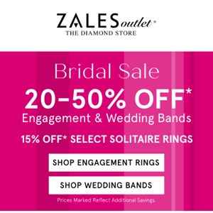 W💍W! 20-50% Off Proposal-Perfect Rings!