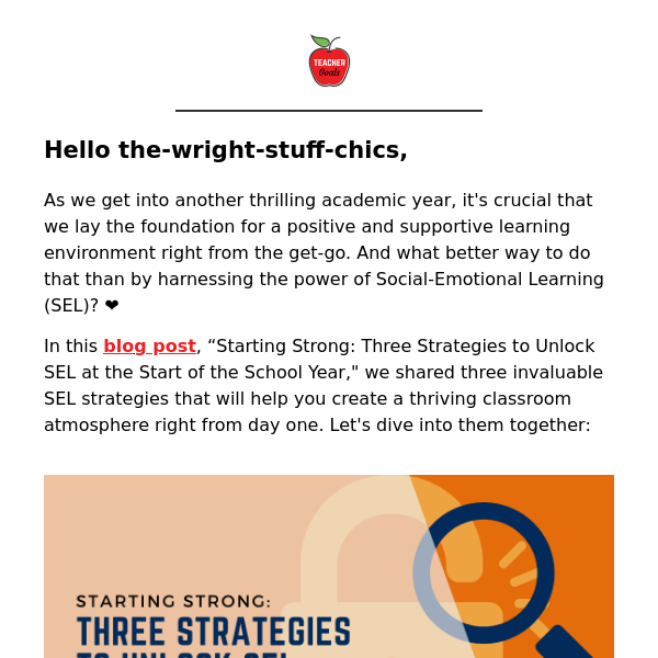 Unlock Your Academic Year with 3 Powerful SEL Strategies! 🚀