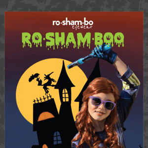 RoshamBOO! 👻 Glasses 15% Off for Halloween!