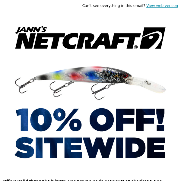 10% Off Sitewide, Spring Savings! - Janns Netcraft