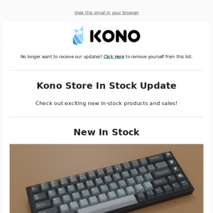 GMK Storm In Stock! Another Discord TKL Giveaway! - Kono Store In Stock Update