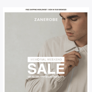 Memorial Weekend Sale - Extra 10% Off Sitewide