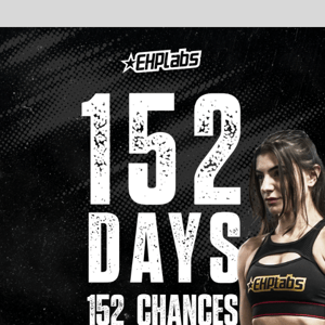 ⚡️152 DAYS. 152 CHANCES⚡️