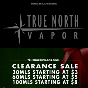 Lowest Prices EVER @ TNV | Clearance sale expanded!