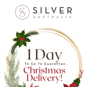 1 Day To Go To Guarantee Christmas Delivery!🎄