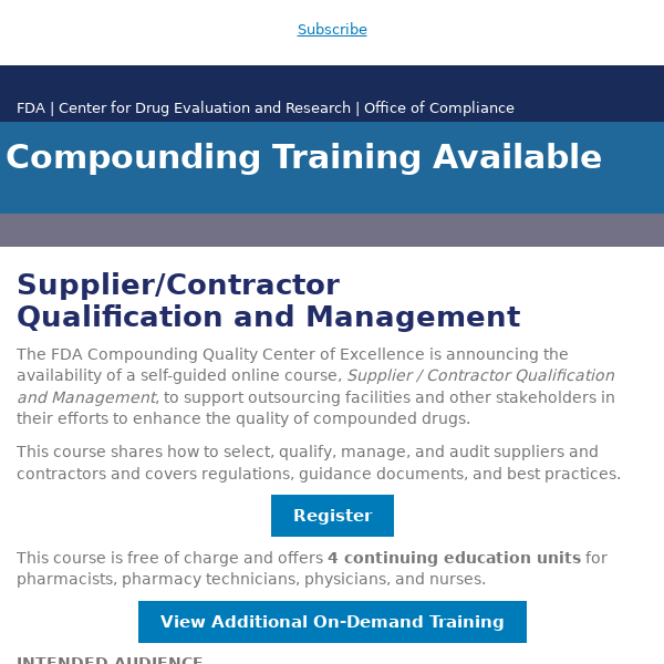 Vendor Management Certification - Compliance Education Institute
