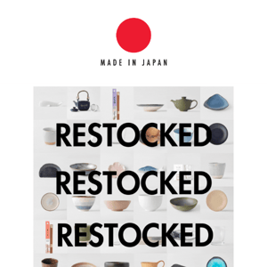 Restocked: All Your Favourites