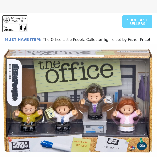 Shop The Office Little People Collector Set