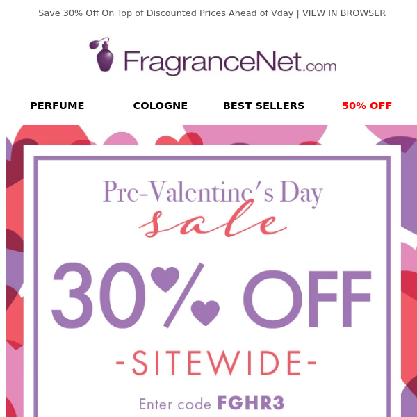 PRE Valentine's Day Warehouse Clearance Event!