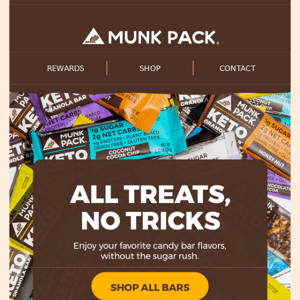 Satisfy your sweet tooth with Munk Pack